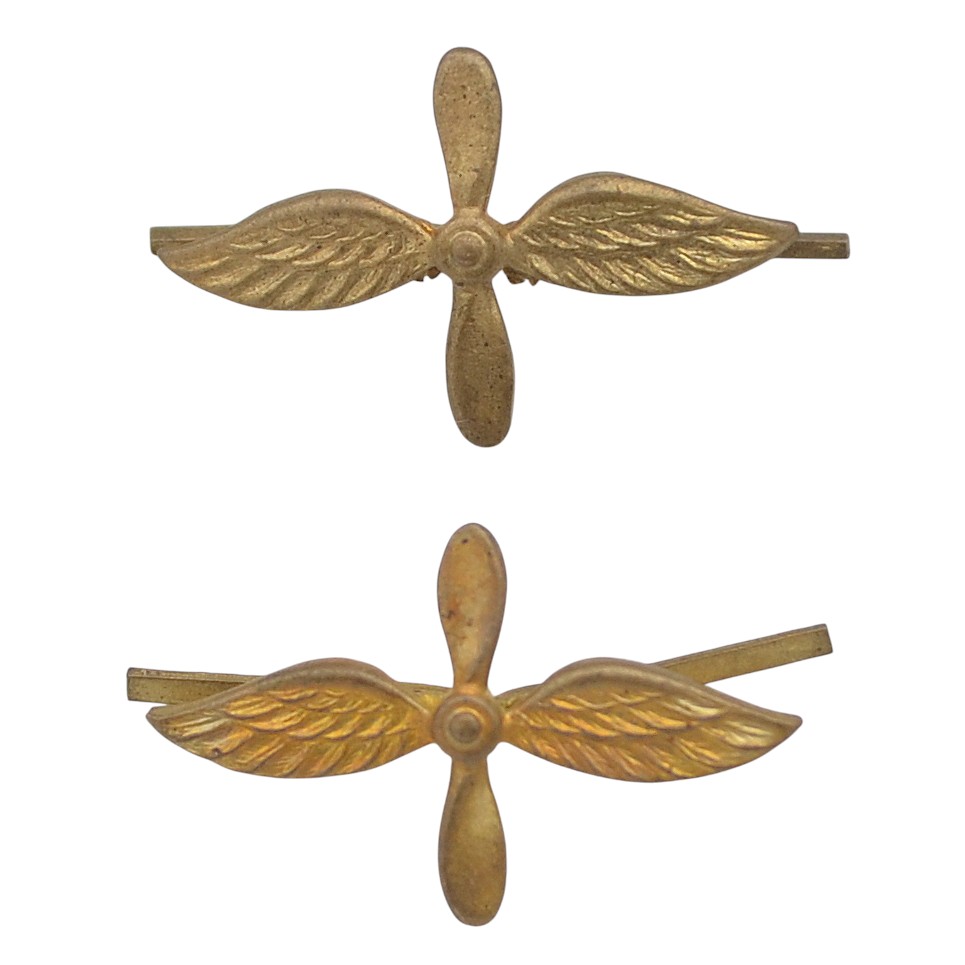 Emblems of the Red Army Air Force mod. 1936, a variant on the moustache