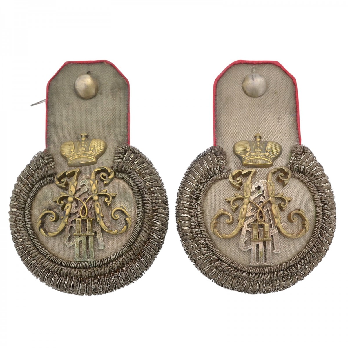 Epaulettes of the adjutant wing, captain of the 1st company of the Guards Infantry Regiment