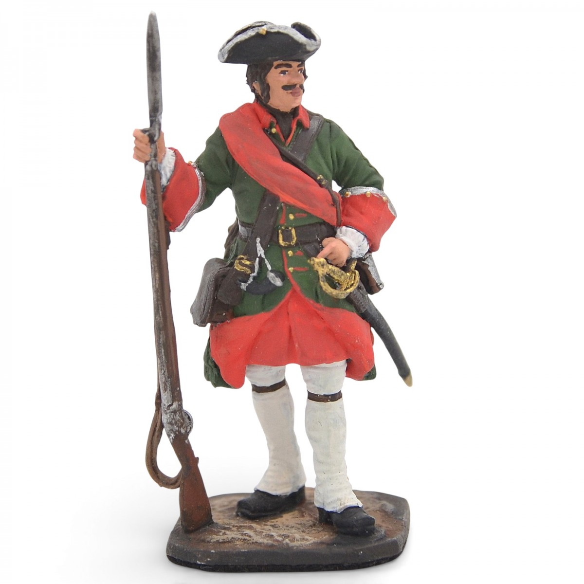 The tin soldier "Corporal of the Army Infantry of the Army of Peter the Great"