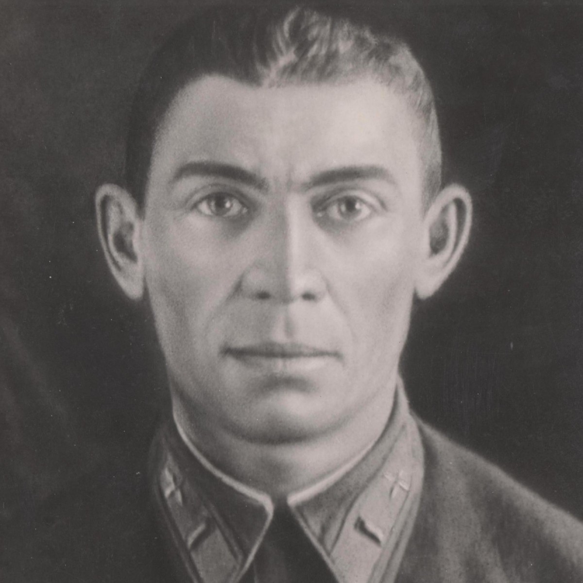 Photo of Red Army Air Force Captain N.F. Gastello, Hero of the Soviet Union, TASS