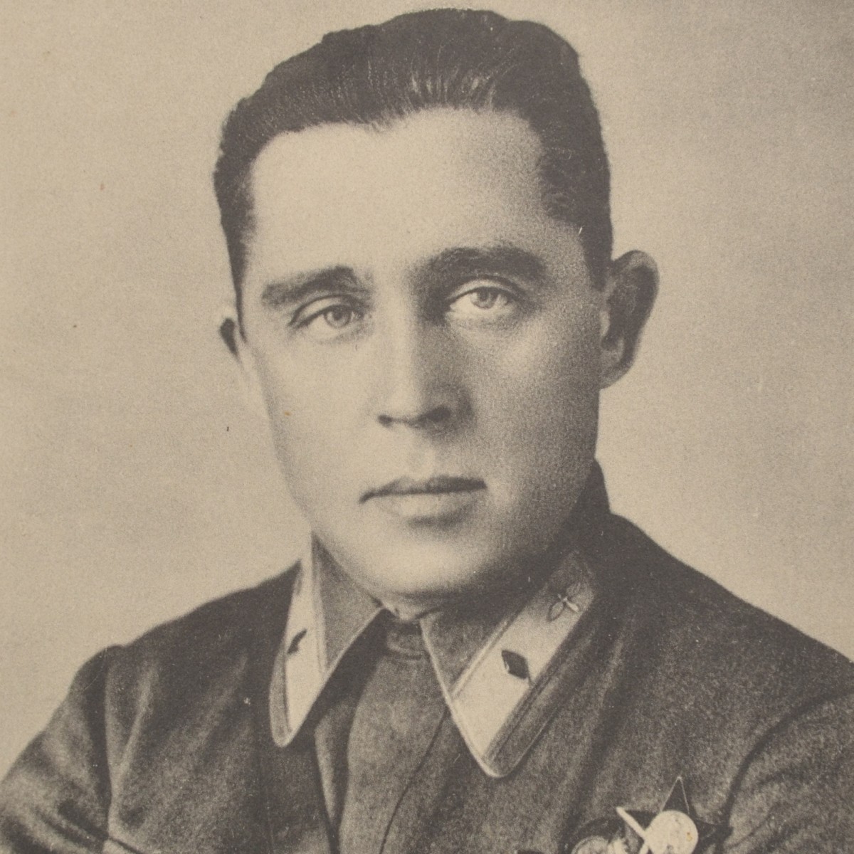 Postcard "Hero of the Soviet Union I.T. Spirin", 1939