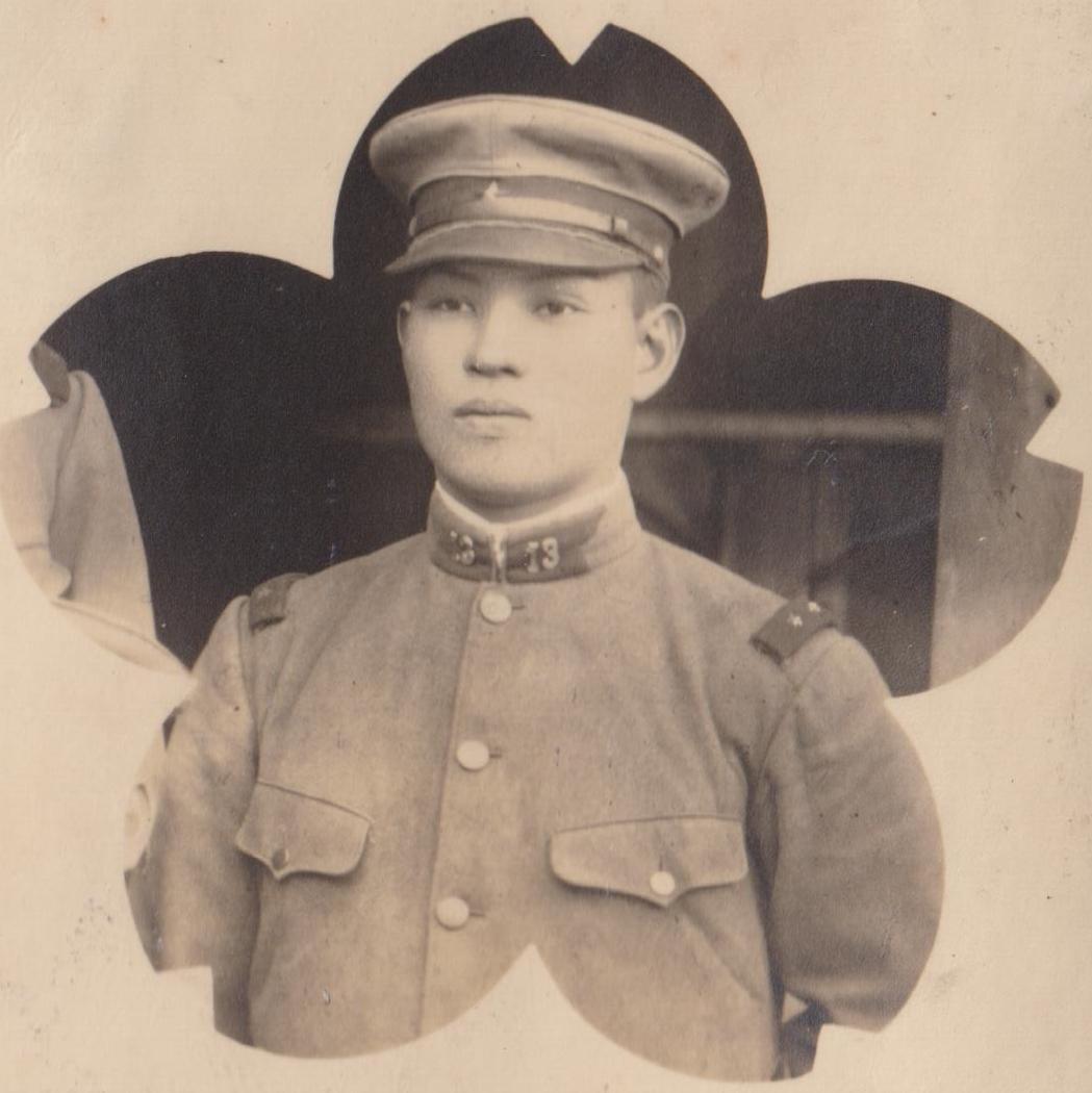 Portrait photo of a Japanese sergeant of the 13th regiment