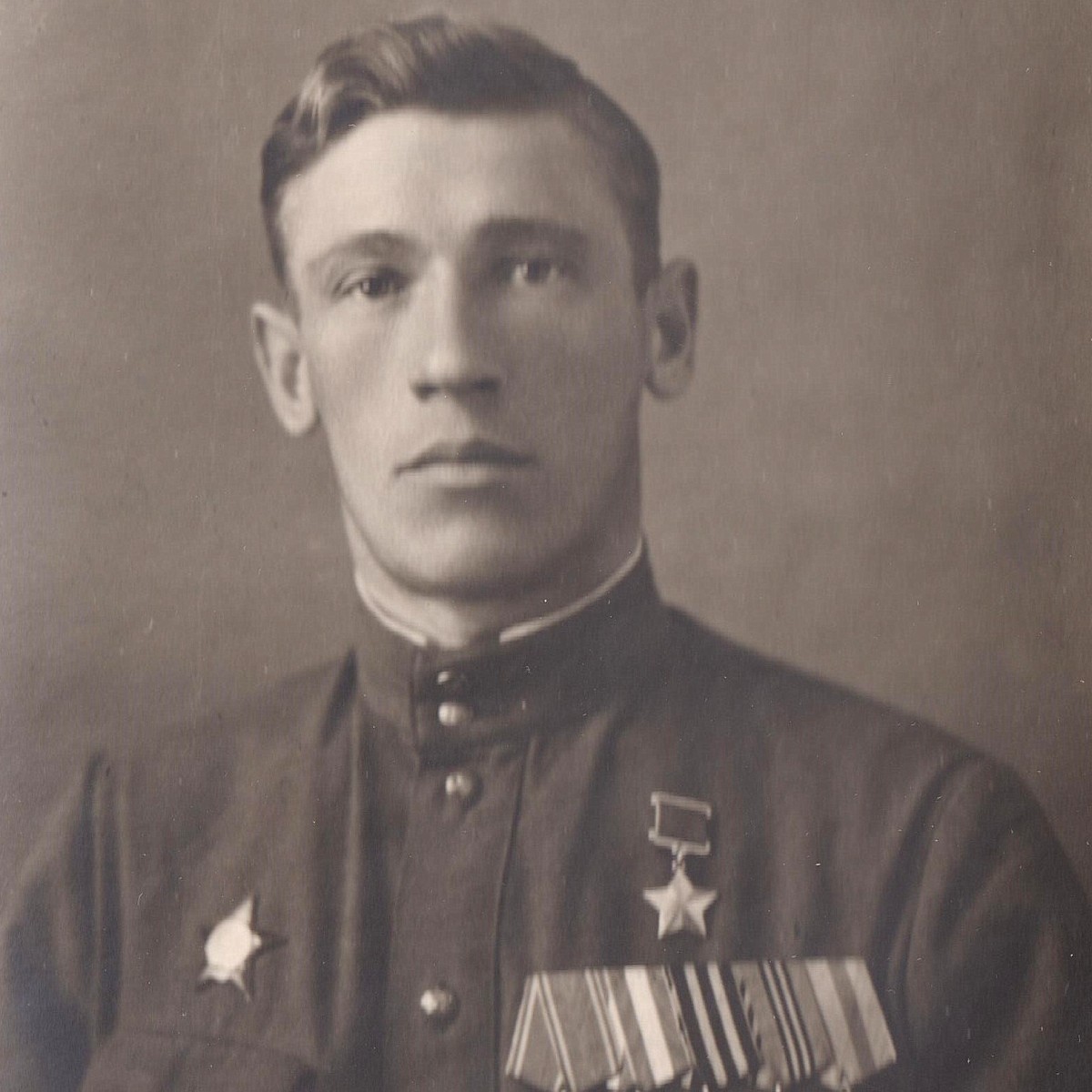 Photo of Hero of the Soviet Union Sorokin V.A.