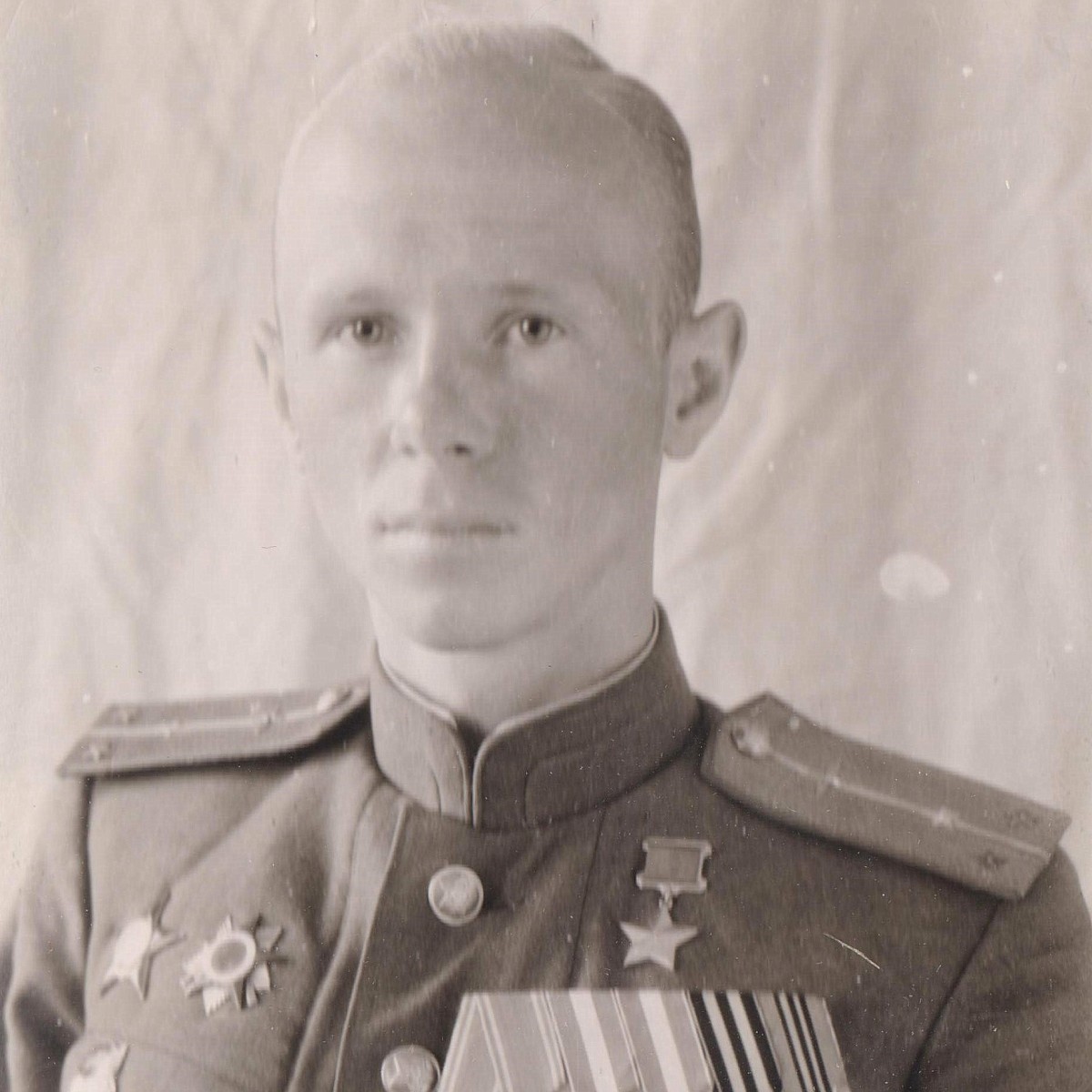 Photo by Senior Lieutenant of the Red Army Air Force Sidorovich A.N., Hero of the Soviet Union