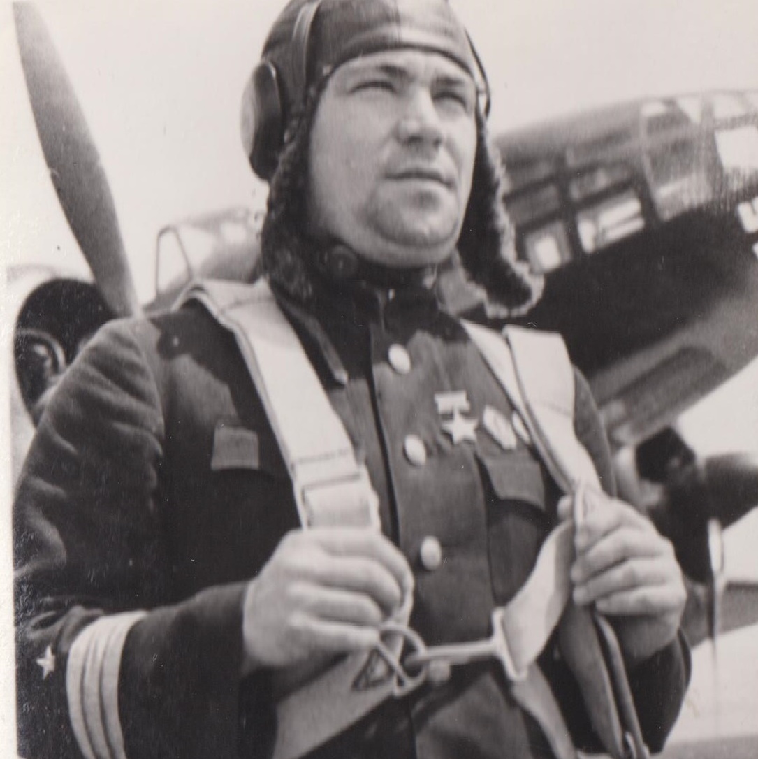 Photo of the mine-torpedo aviation pilot N.A. Tokarev– Hero of the Soviet Union