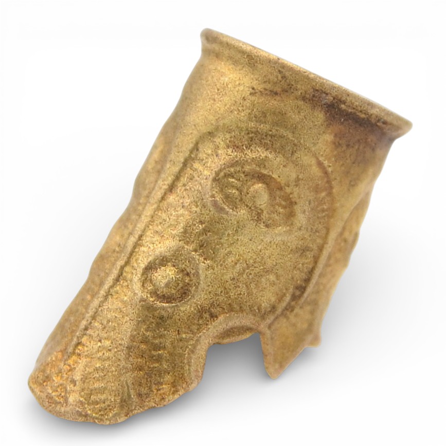 The pommel of the Russian sword of civil officials, model 1855, a copy