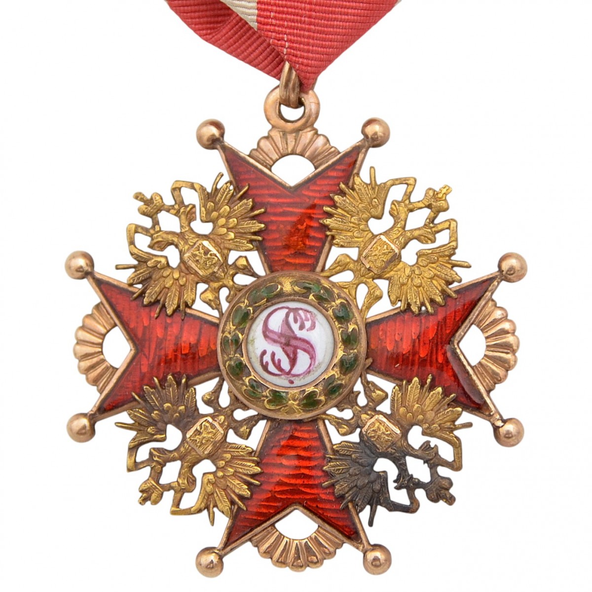The Order of St. Stanislava of the 3rd degree, early Kabel