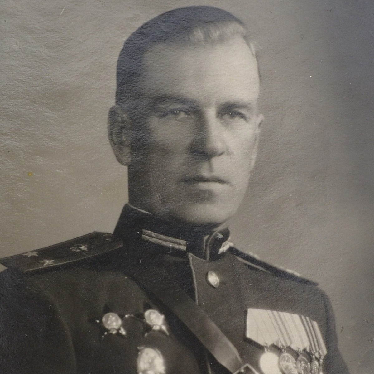 Photo by Lieutenant Colonel A.L. Borodulin of the railway troops.