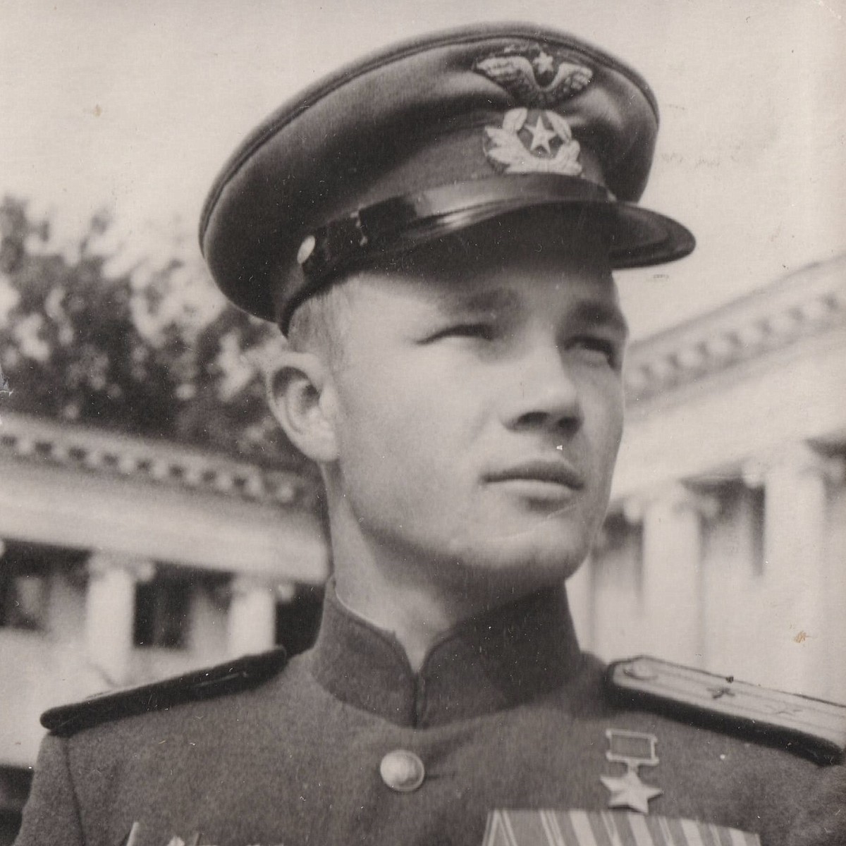 Photo by Major General of the Red Army Air Force N.I. Poshushin, Hero of the Soviet Union