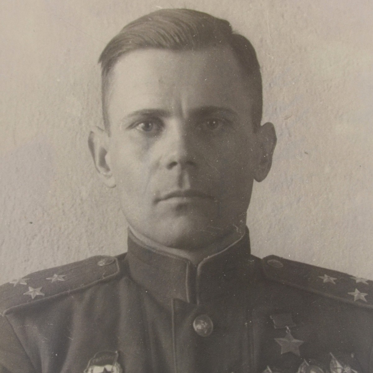 Photo of Air Force Colonel F.I. Shinkarenko– Hero of the Soviet Union