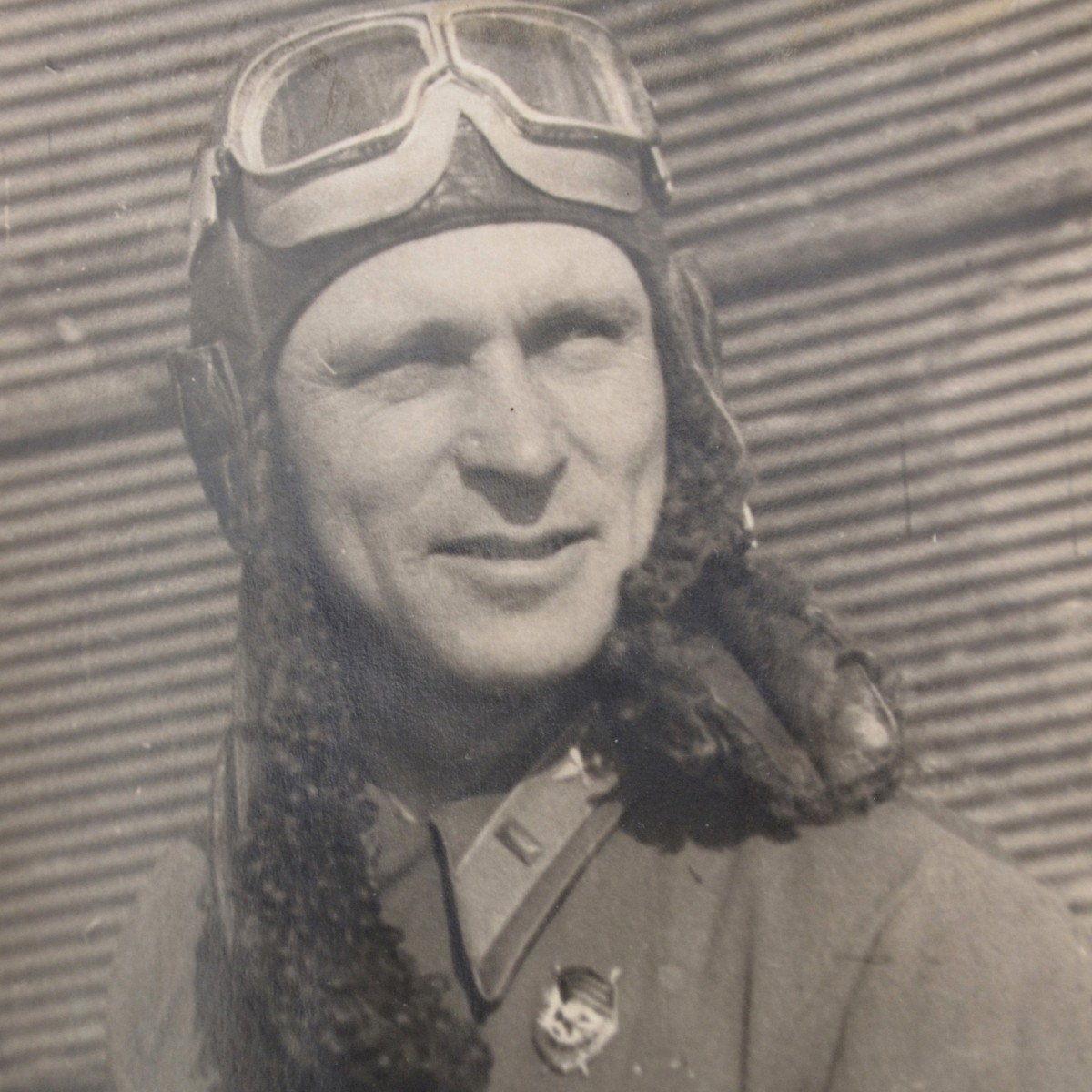 Photo of Air Force pilot F.F. Stepanov– Hero of the Soviet Union