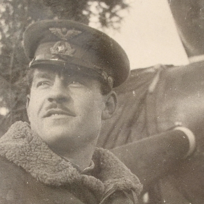 Photo of fighter pilot N.K. Phule– Hero of the Soviet Union