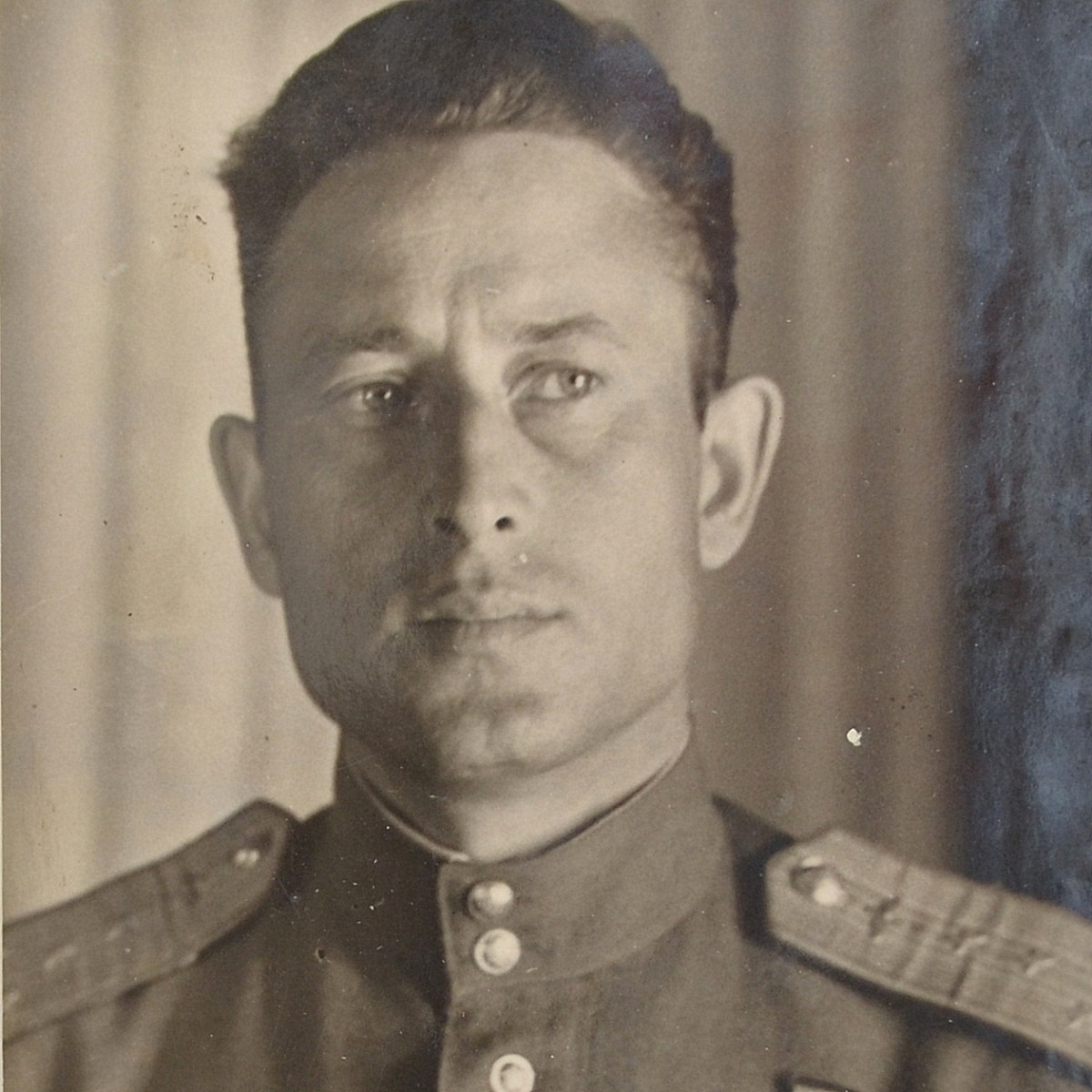 Photo of the captain of the Armed Forces N.S. Panichkin, Hero of the Soviet Union