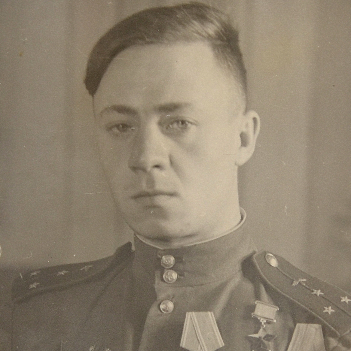 Photo by Senior Air Force Lieutenant S.M. Fedyakov, Hero of the Soviet Union