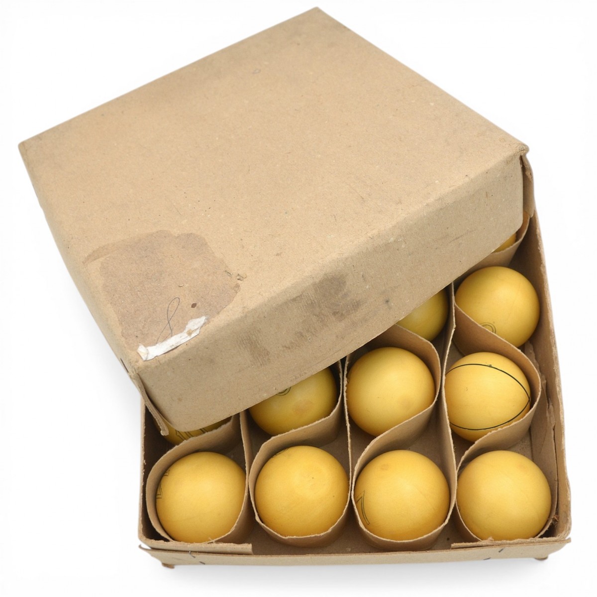 Set of Soviet billiard balls