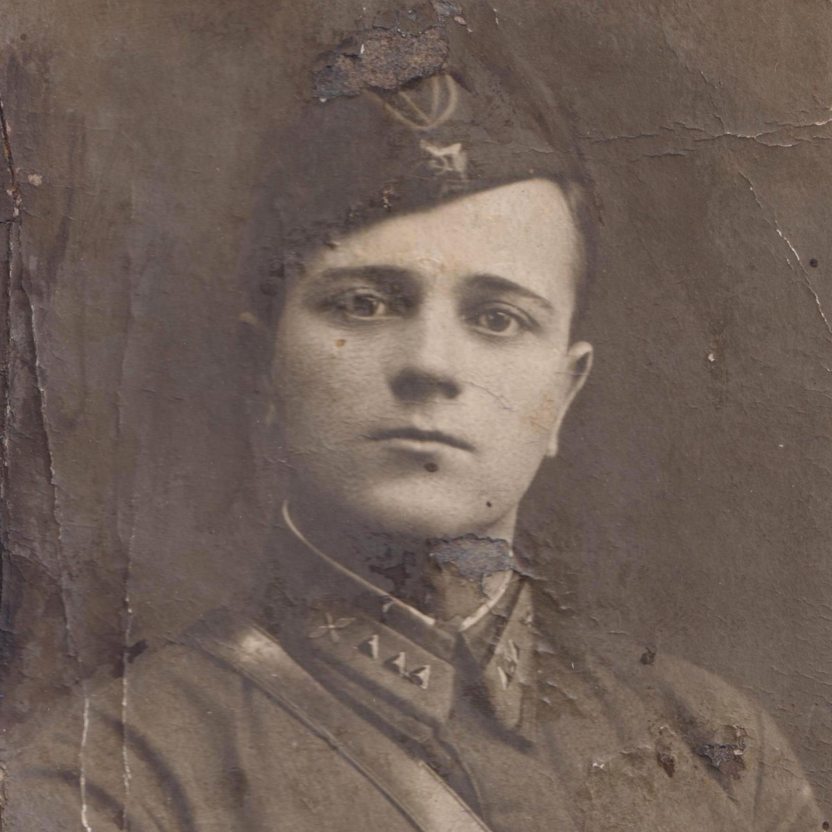 Photo by S.G. Kalinichenko, the future Hero of the Soviet Union, 1940.