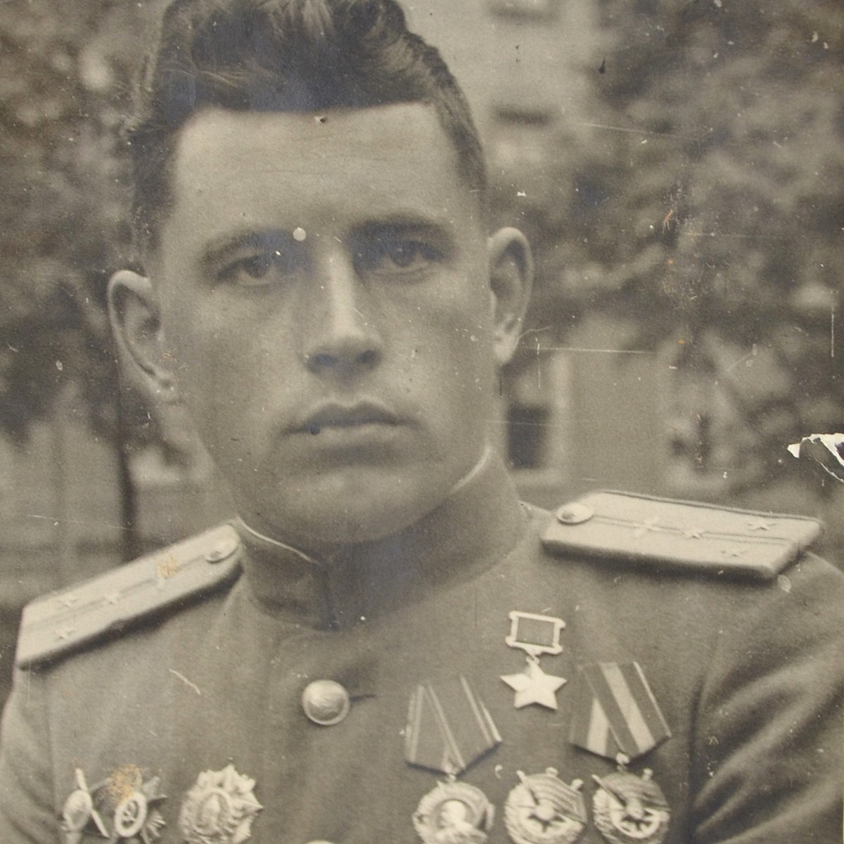 Photo by Senior Lieutenant of the Red Army Air Force G. Mushnikov– Hero of the Soviet Union
