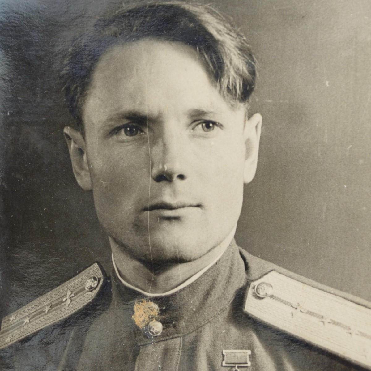 Photo of Captain of the Red Army Air Force V.V. Kurakin, Hero of the Soviet Union