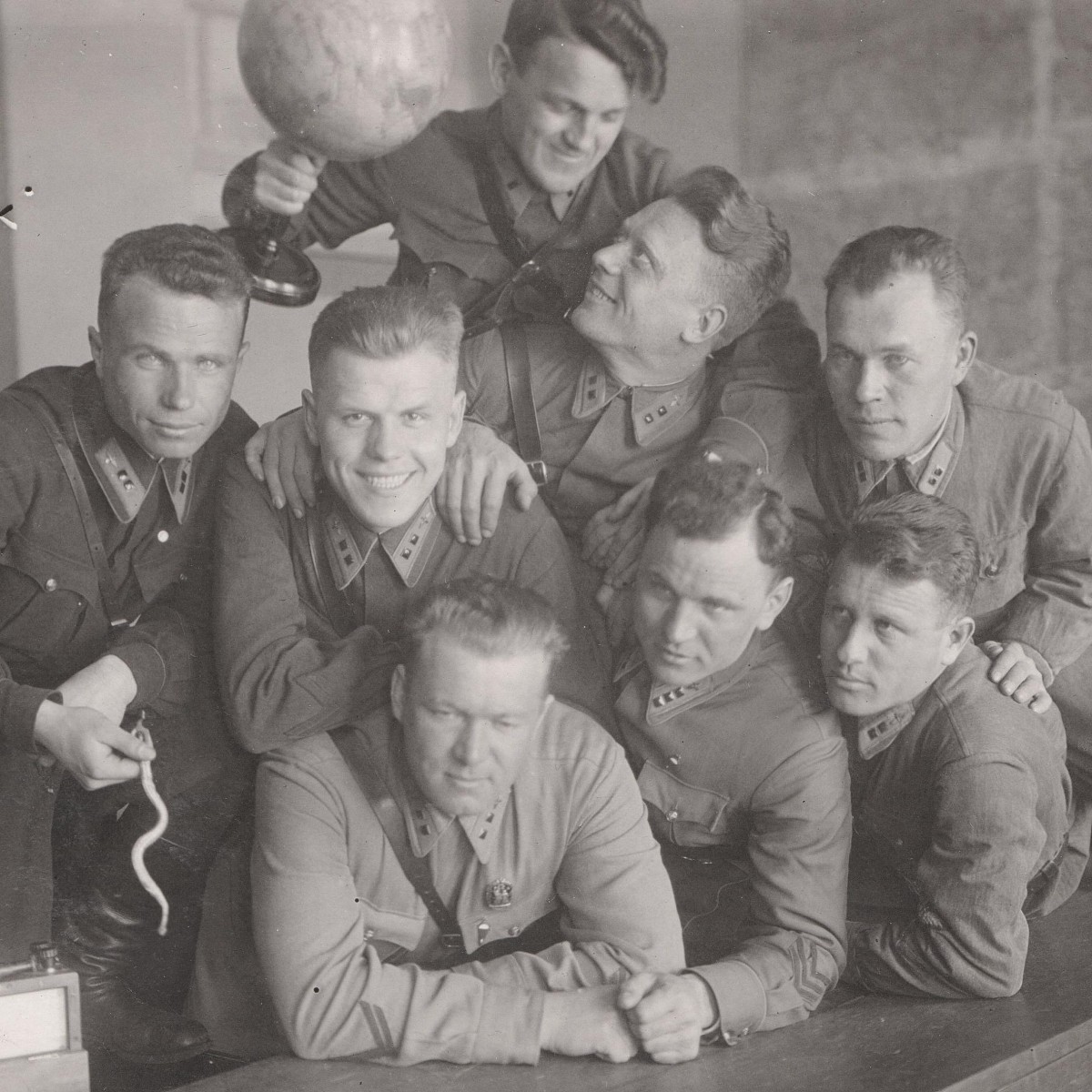 Photo of Red Army Air Force Lieutenants 