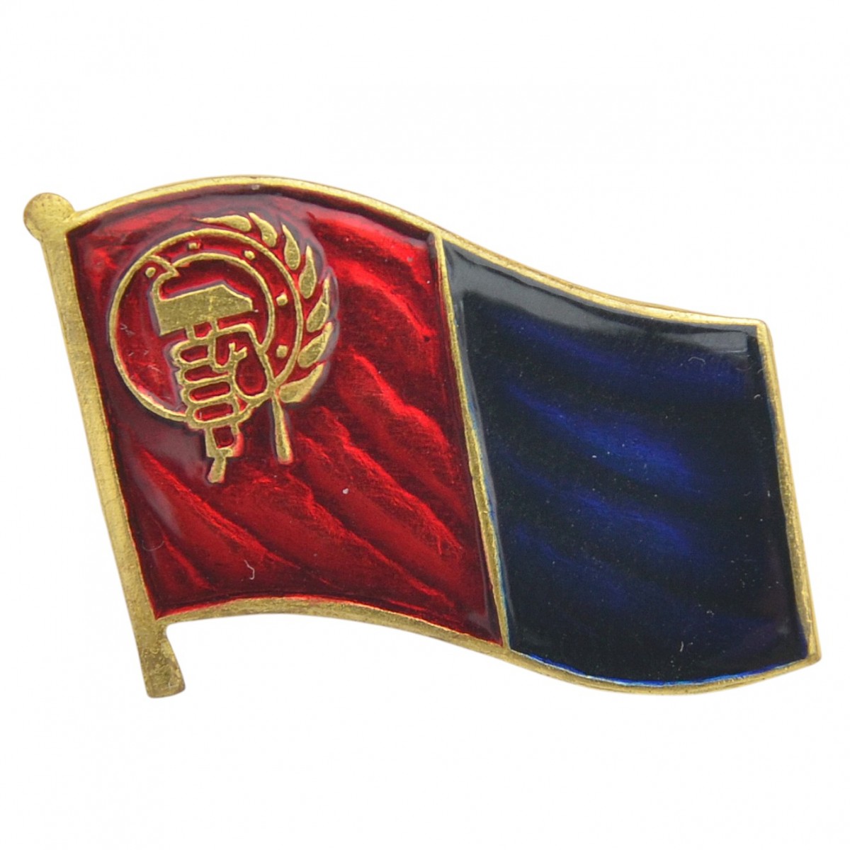 Membership badge of the public movement "Union of Democracy and Labor"