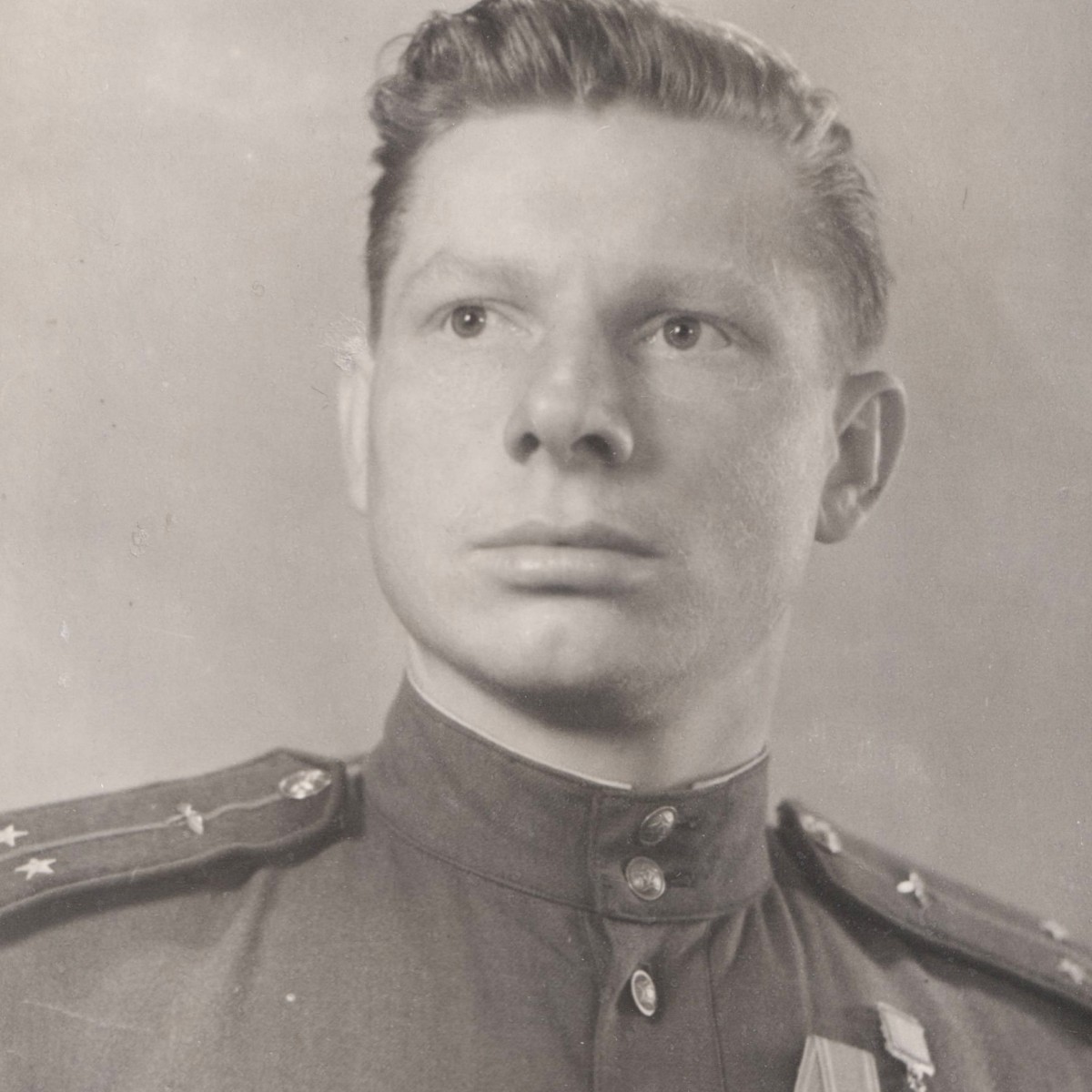 Photo of Hero of the Soviet Union V.A. Tomarov