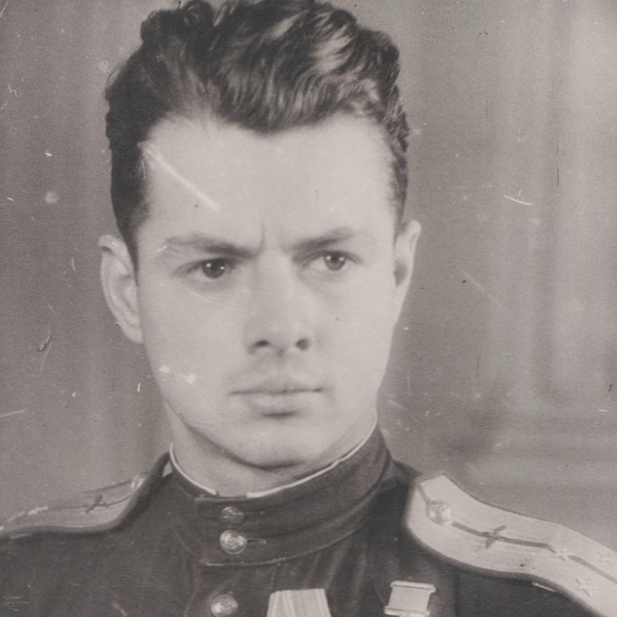 Photo by Senior Lieutenant of the Red Army Air Force Yu.V. Chibisov, Hero of the Soviet Union