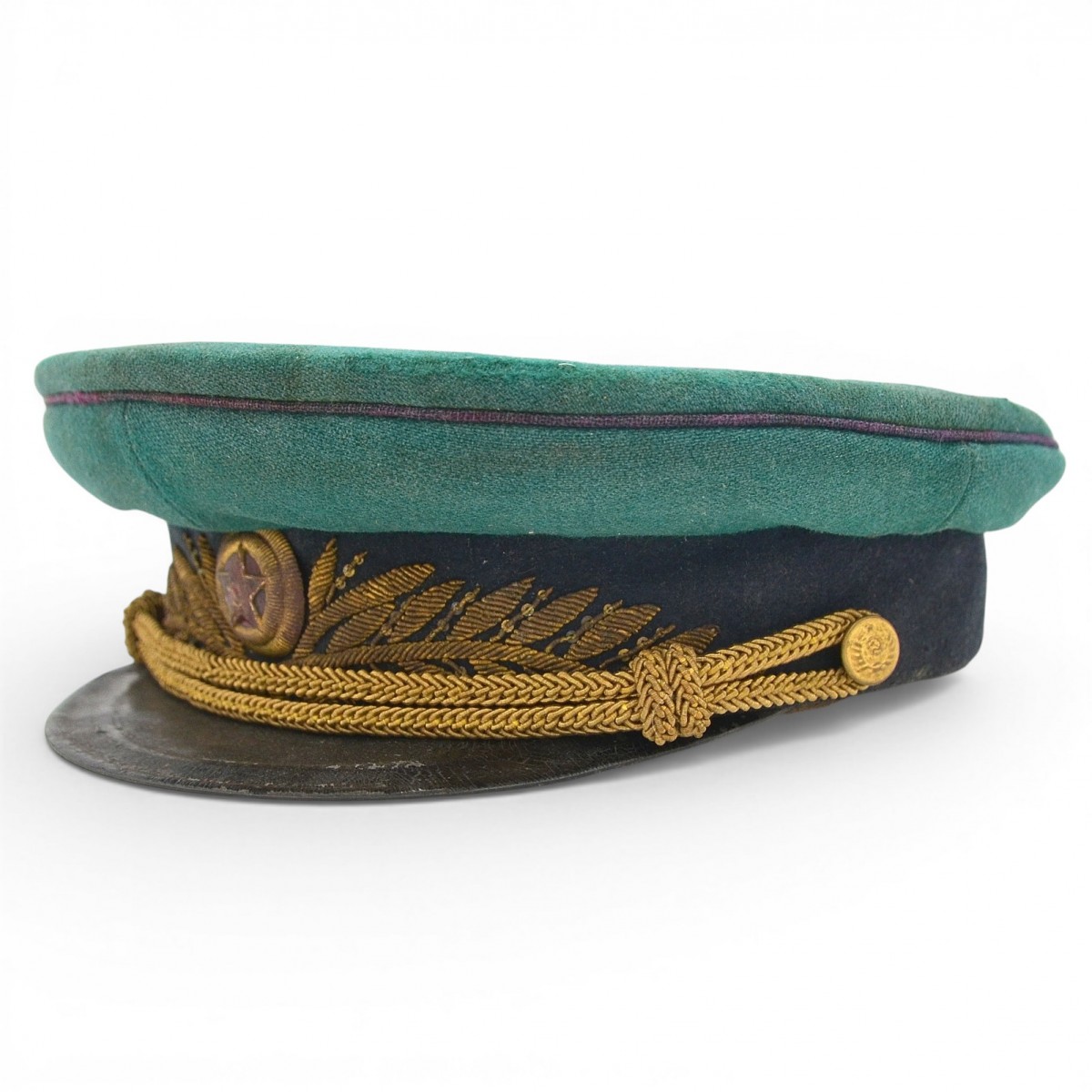 The ceremonial cap of the general staff of the NKVD Armed Forces in 1943