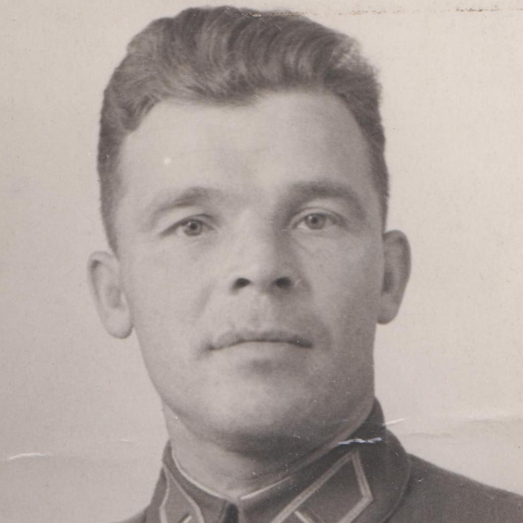 Photo of the Hero of the Soviet Union, Captain of the Air Force V.M. Chistyakov