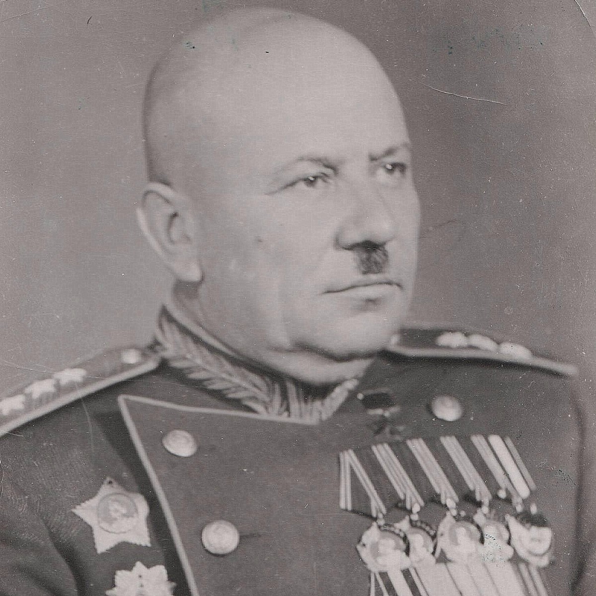 Photo of the Hero of the Soviet Union, Colonel-General S.A. Krasovsky