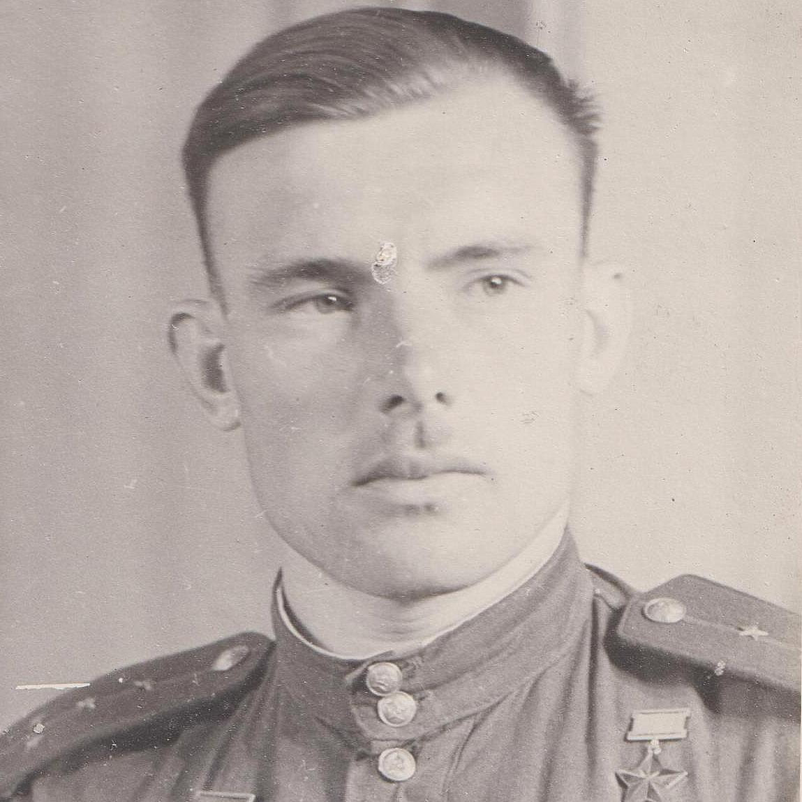 Photo of Hero of the Soviet Union N.V. Kharitonov