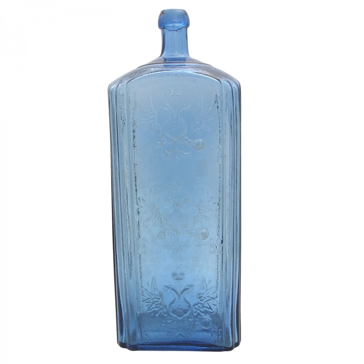 A large Russian vodka bottle, 1886