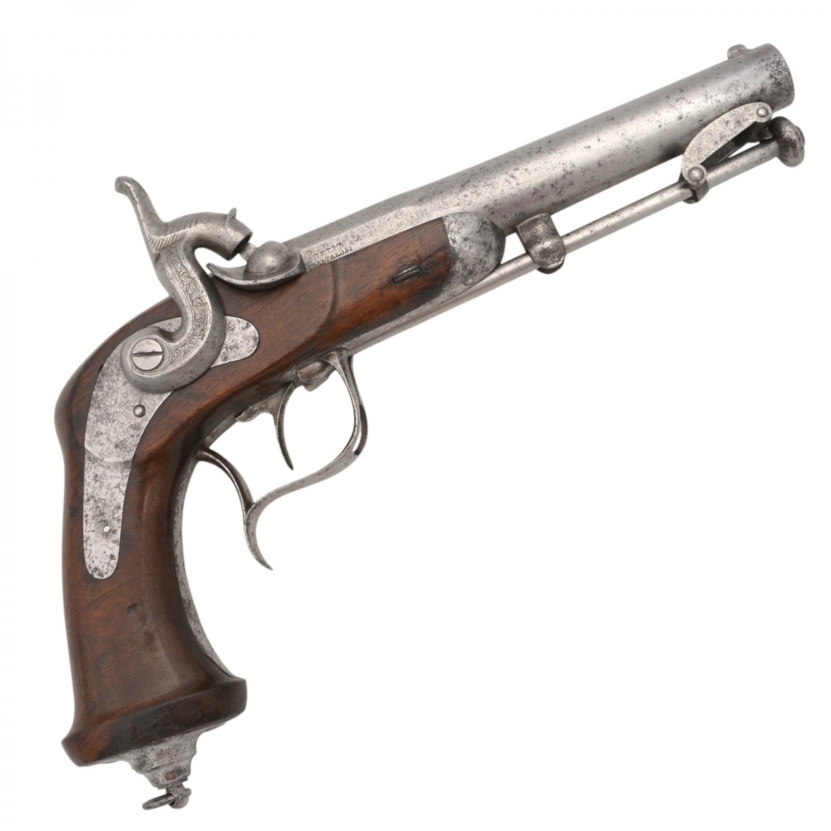 An infantry officer's pistol of the 1849 model