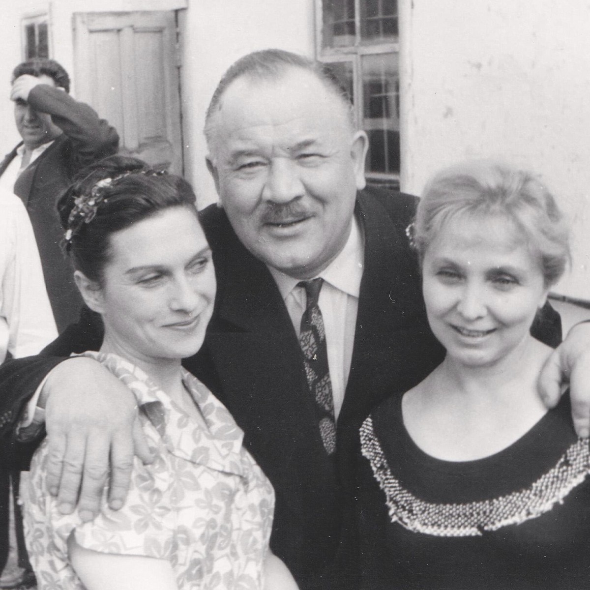 Photo of actor B. Andreev with A. Revels– his wife L. Utesova