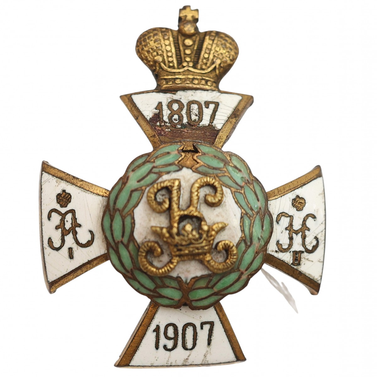 Badge of a graduate of the Konstantinovsky Artillery College 