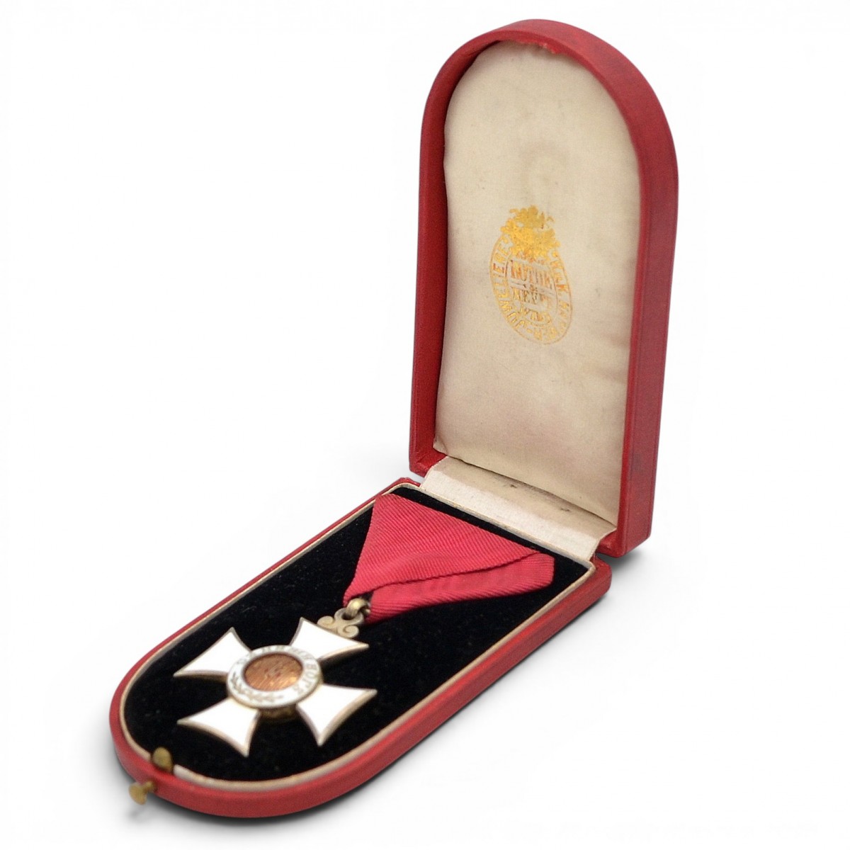 Bulgaria. The Order of St. Alexander of the 5th century in a case