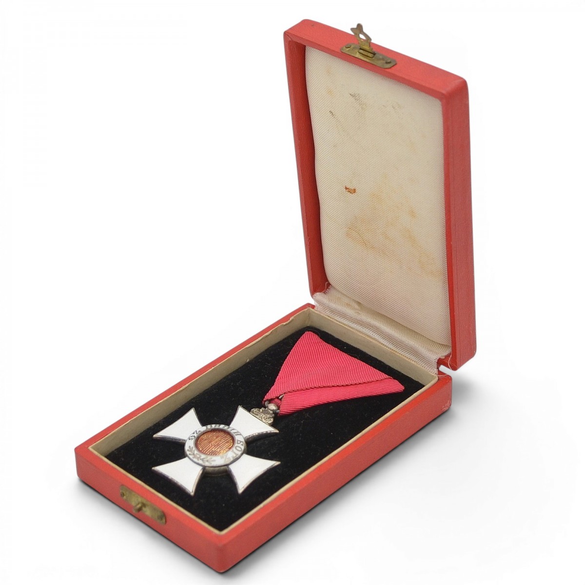 Bulgaria. The Order of St. Alexander of the 5th century in a case