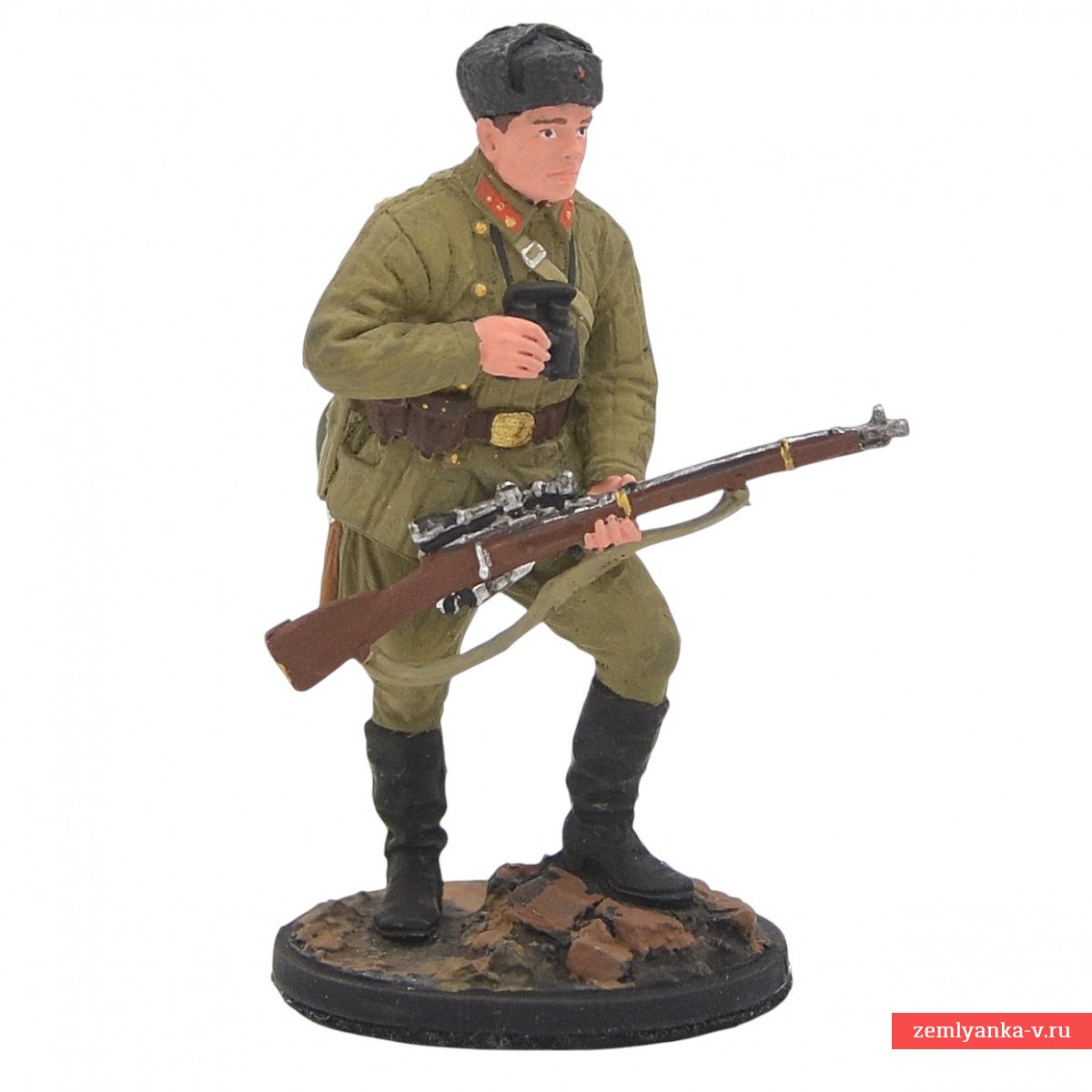 The Tin soldier "Senior lieutenant – sniper of the Red Army infantry, 1941-43"
