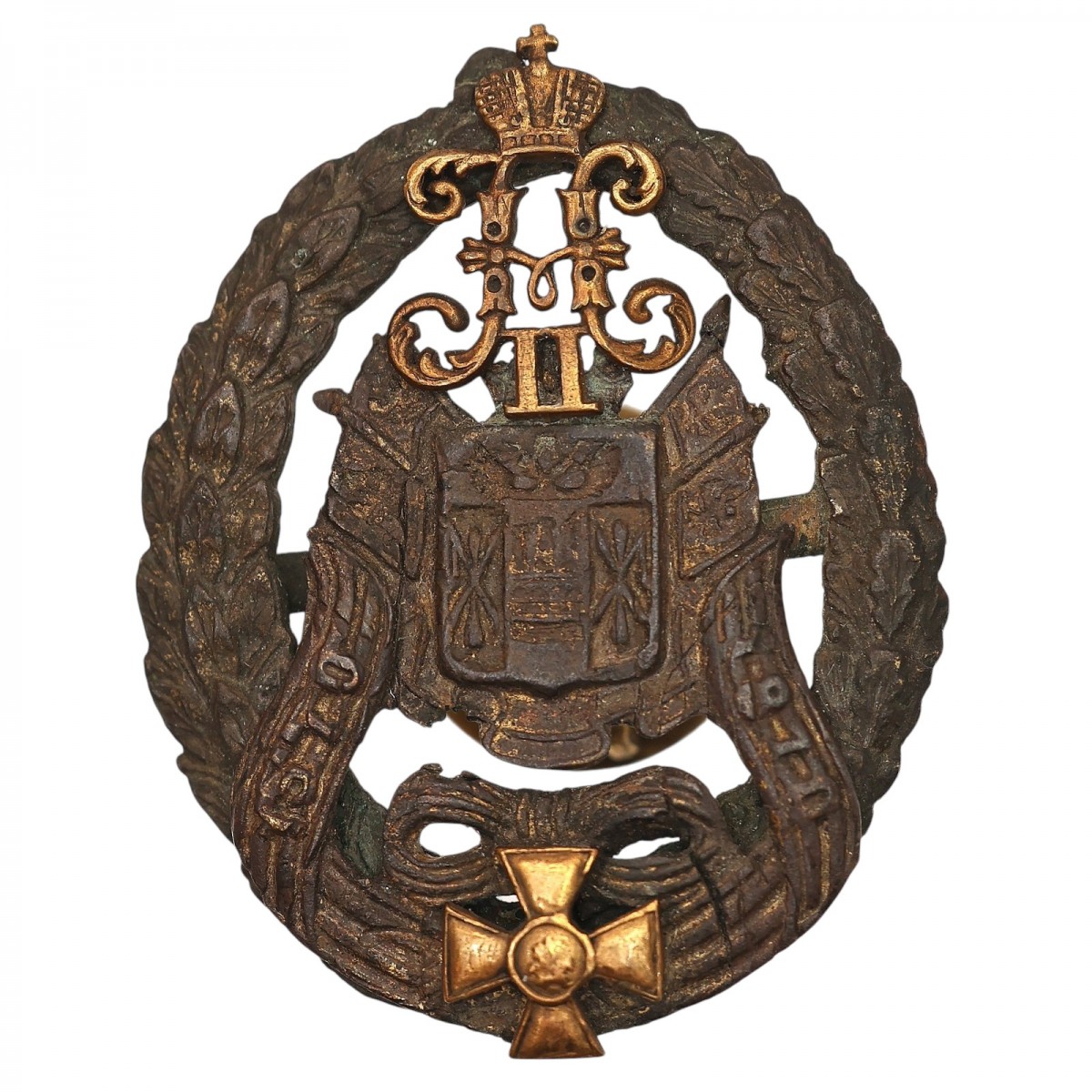 Badge for the lower ranks of the Don Cossack army, mod. 1912