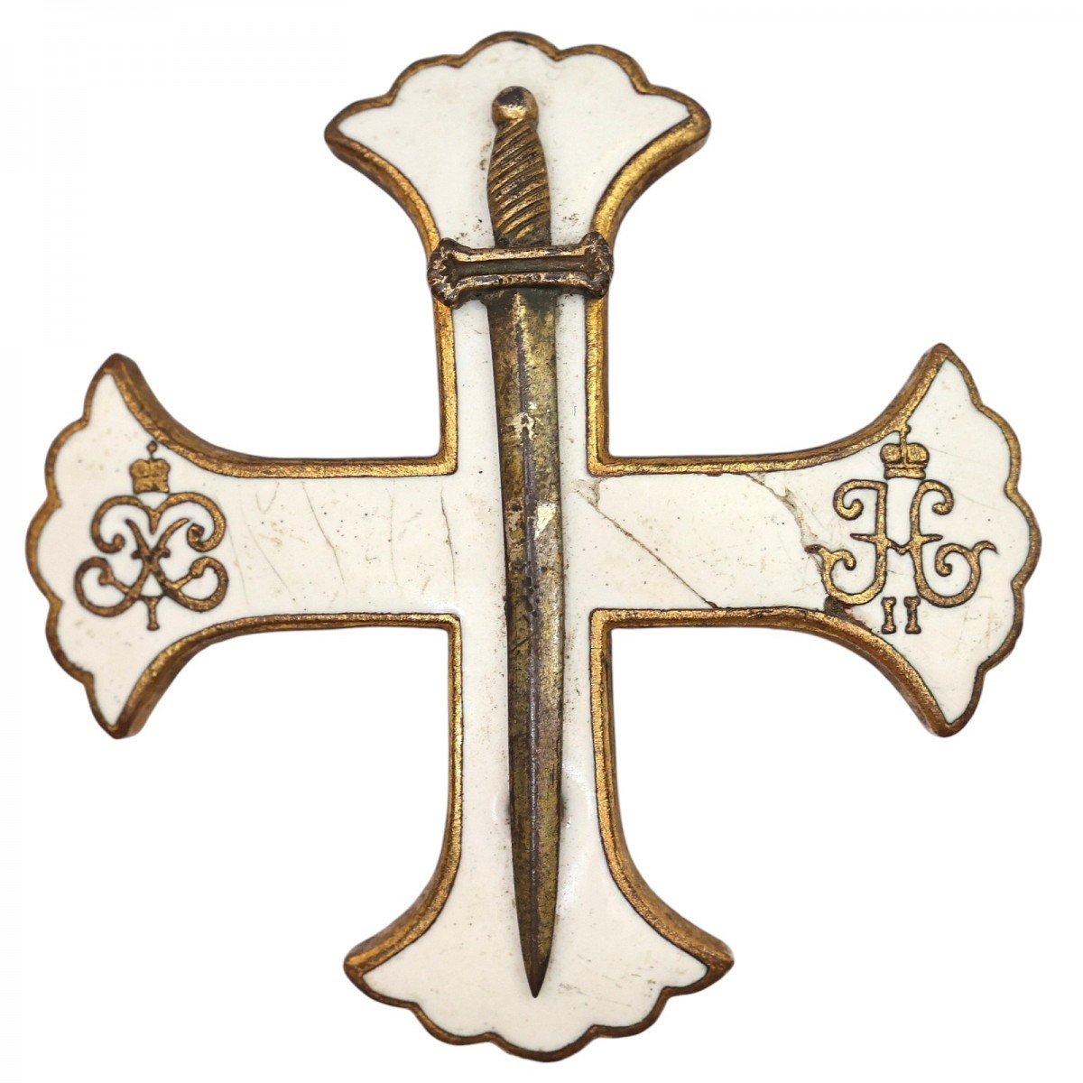Badge of an officer of the Life Guards Semenovsky regiment, model 1908