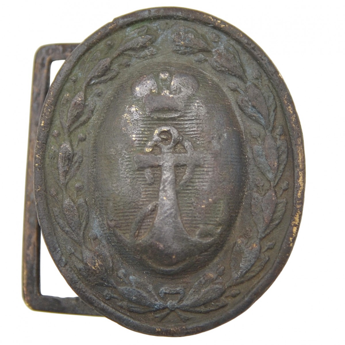 Buckle from the belt of the RIF officers
