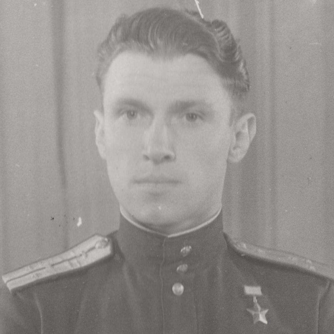 Photo of Air Force Lieutenant V.A. Orekhov, Hero of the Soviet Union