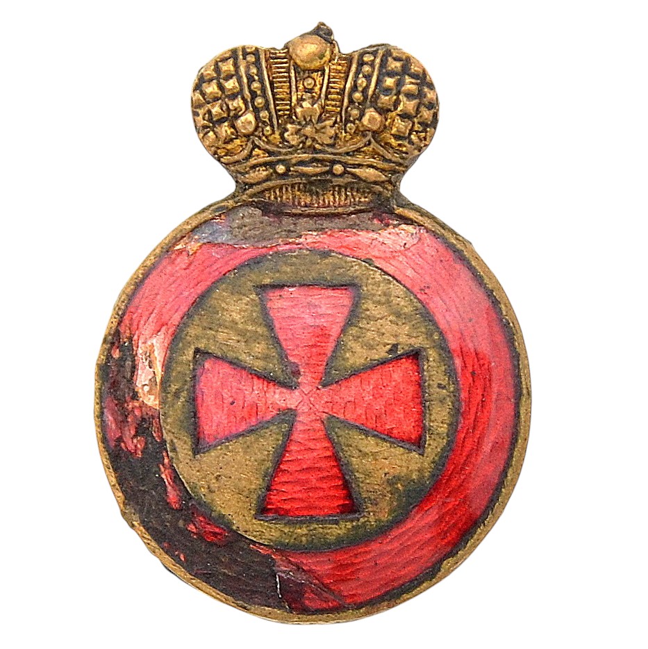 Badge of the Order of St. Anna, 4th degree, for weapons, the so-called "cranberry"