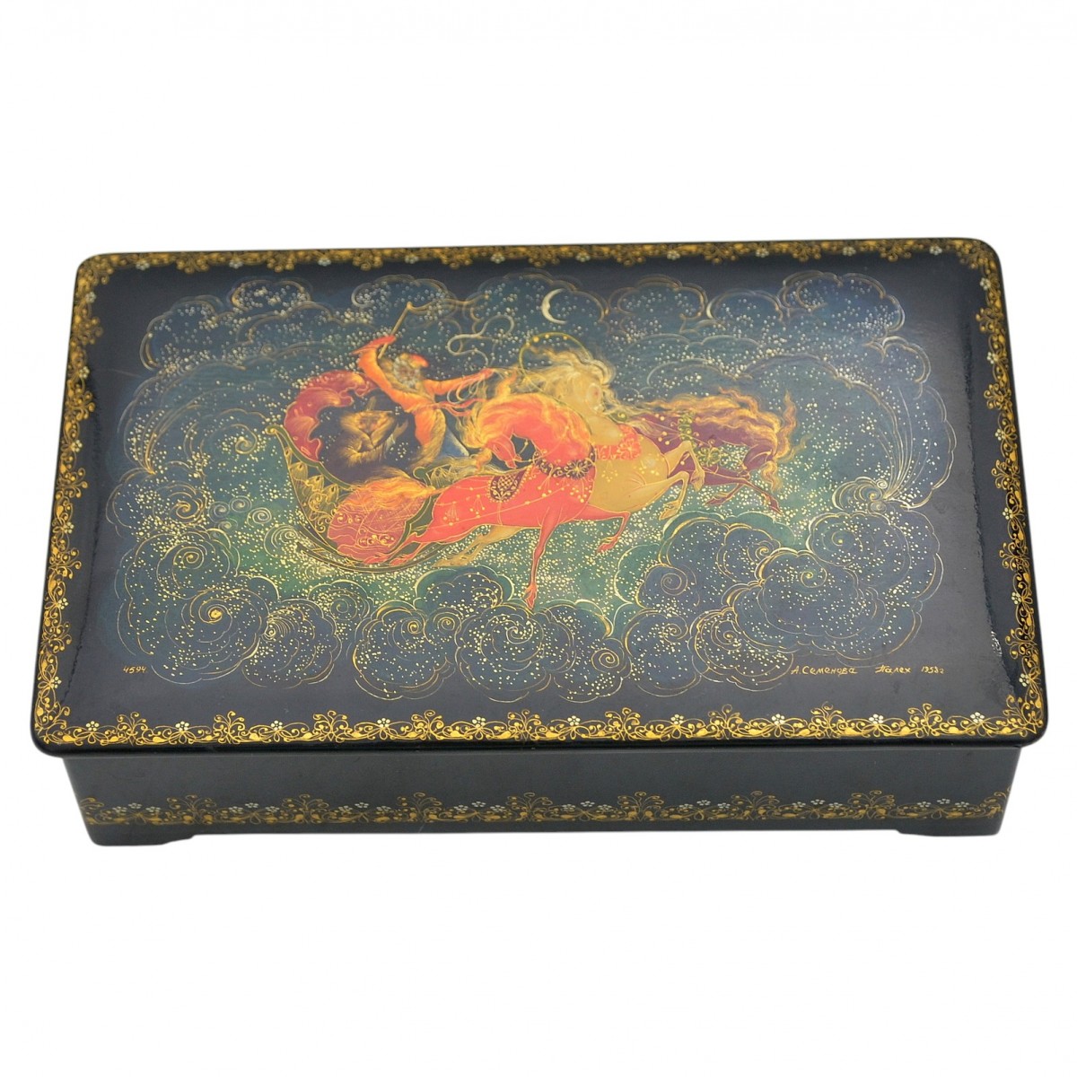 Box "Troika", Palekh