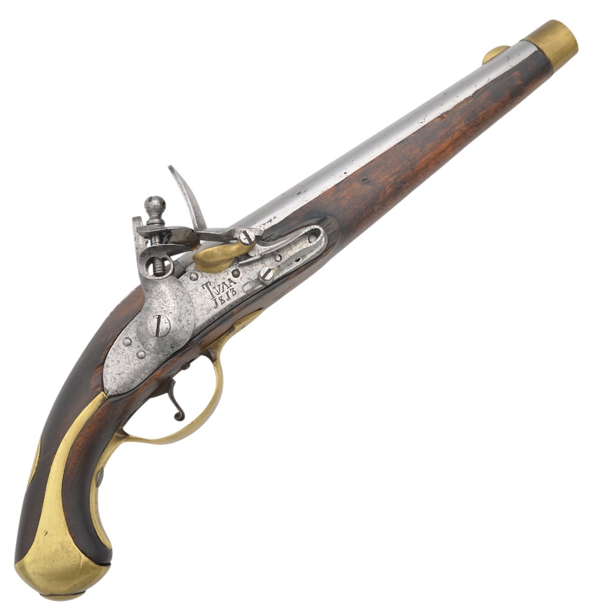 Russian soldier's cavalry pistol of the 1809 model