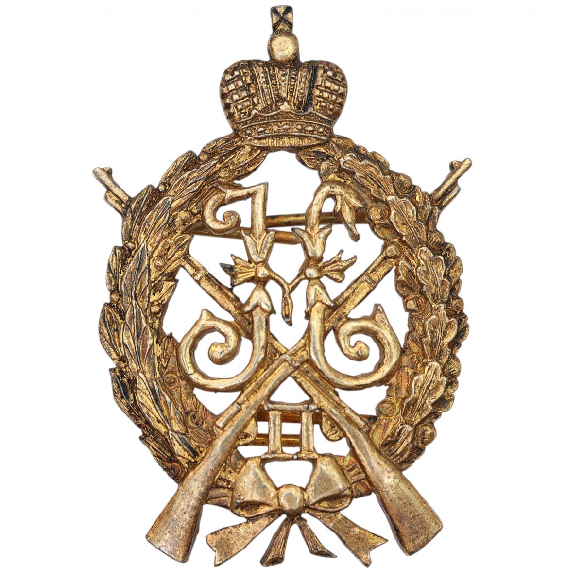 Badge on the weapon "For excellent rifle shooting" 