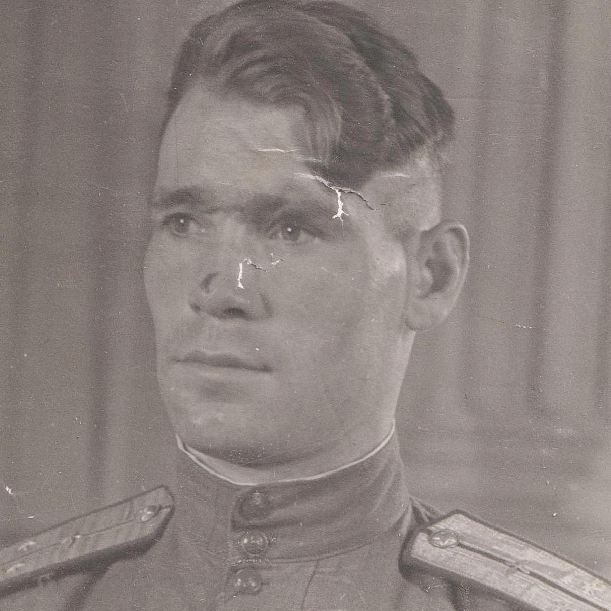 Photo by Senior Lieutenant of the Red Army Air Force Novikov K.A., Hero of the Soviet Union