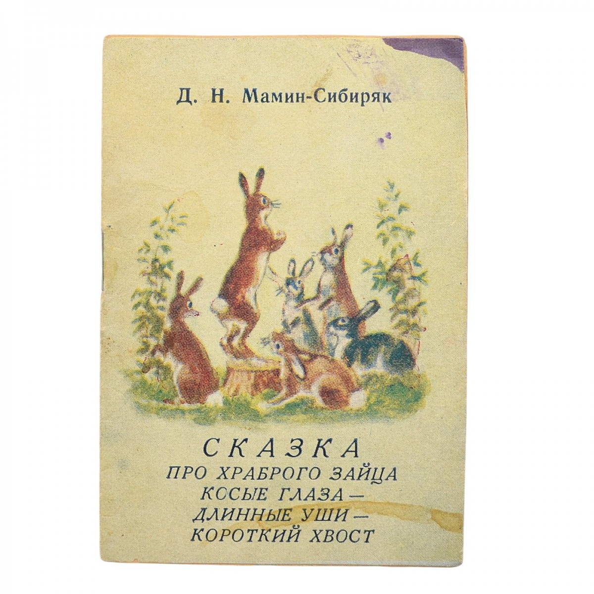 Baby book "the tale of the brave hare"