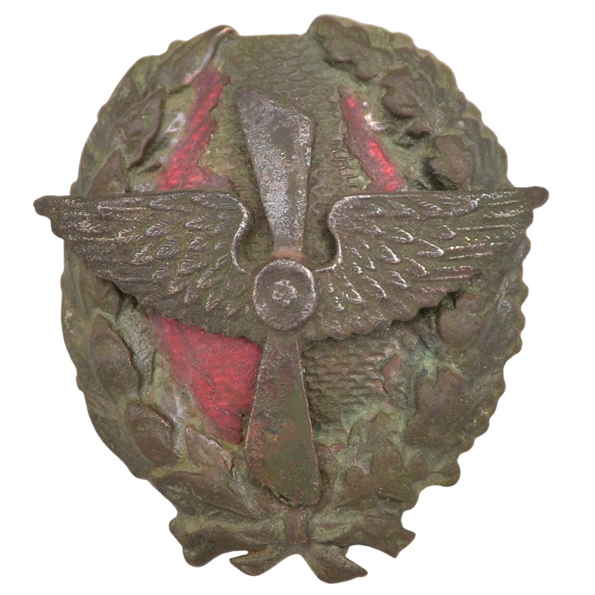 The badge of the red commander of the Red Army aviation units of 1918