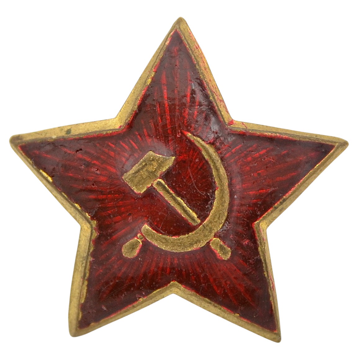 A rare 31-mm star for a cap or a cap, mod. 1940