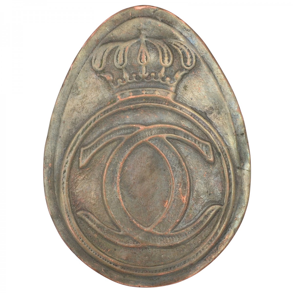 Cockade on a Romanian helmet, a copy